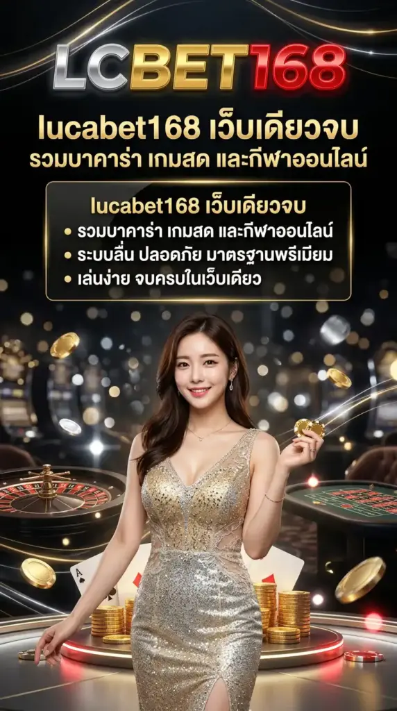 เว็บเดียวจบ รวมบาคาร่า เกมสด และกีฬาออนไลน์