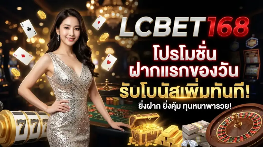 โปรโมชั่น ฝากแรกของวัน-lucabet168